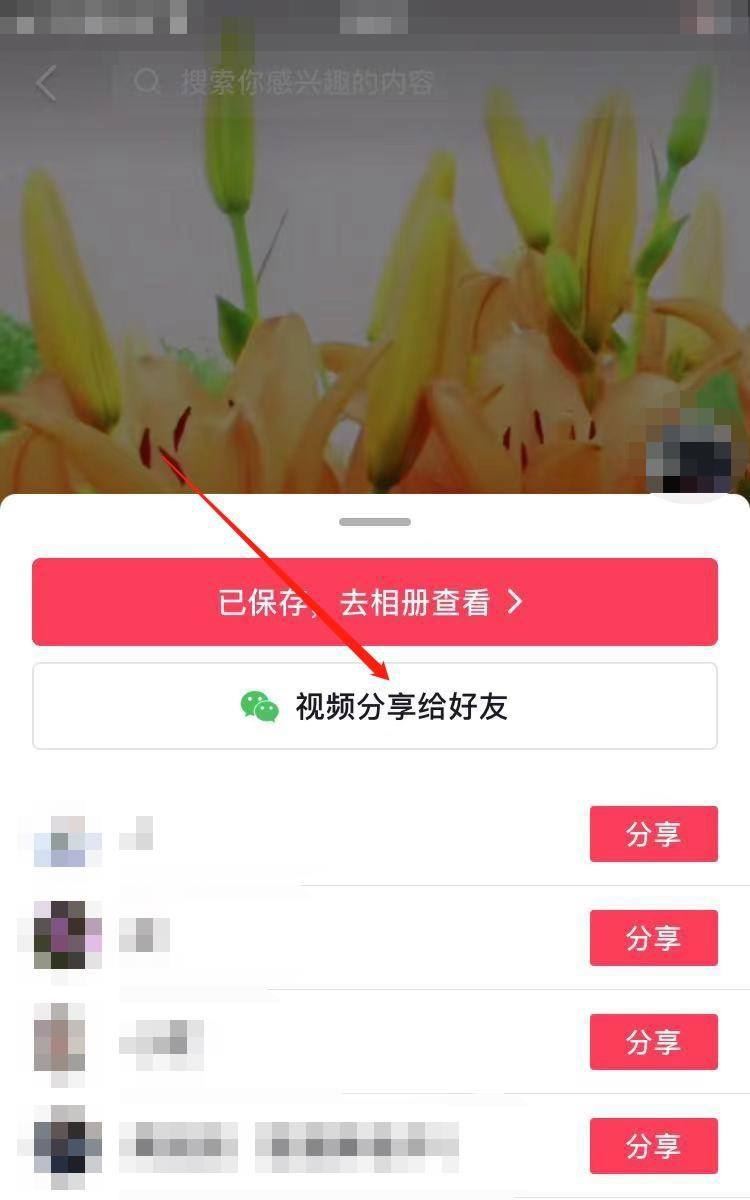 抖音如何分享到微信好友？